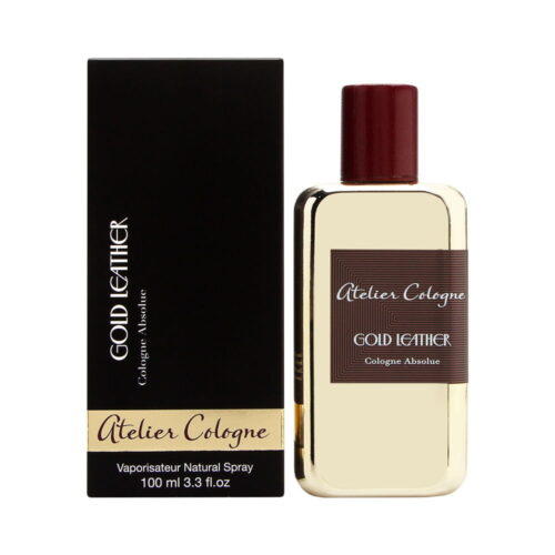 ATELIER COLOGNE GOLD LEATHER 100ML NATURAL SPRAY COLOGNE ABSOLUE PURE PERFUME