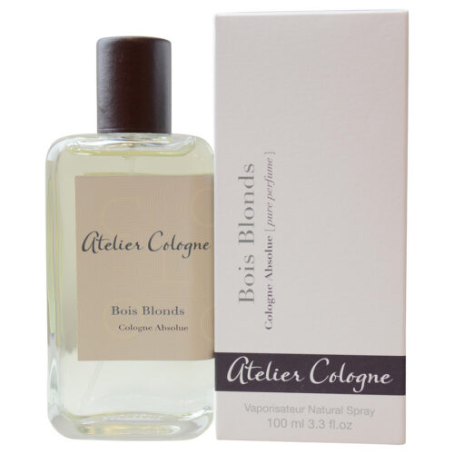 ATELIER COLOGNE BOIS BLONDS 100ML NATURAL SPRAY COLOGNE ABSOLUE PURE PERFUME