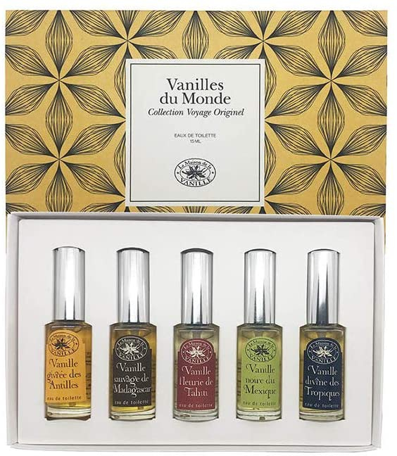 LA MAISON DE LA VANILLE GIFT BOX TOUTES LES VANILLES DU MONDE EDT SPRAY 5X15ML