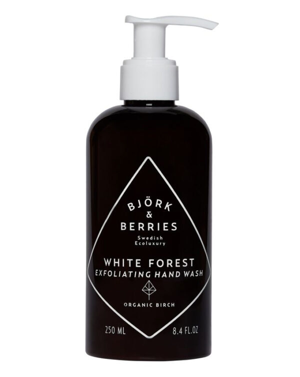 BJORK & BERRIES WHITE FOREST EXFOLIANTING HAND WASH 250ML