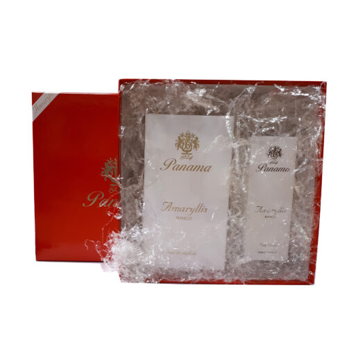 GIFT SET BOELLIS PANAMA 1924 PANAMA AMARYLLIS BIANCO 100ML SPRAY EDP + 100ML BODY CREAM