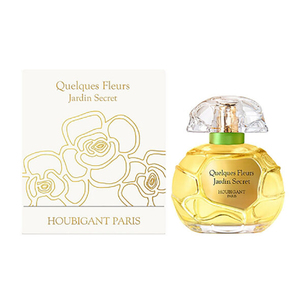 HOUBIGANT PARIS QUELQUES FLEUR JARDIN SECRET 100ML SPRAY EAU DE PARFUM