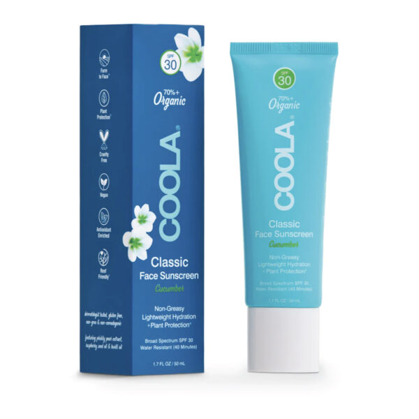 COOLA FACE CLASSIC SUNSCREEN SPF 30 CUCUMBER 50ML