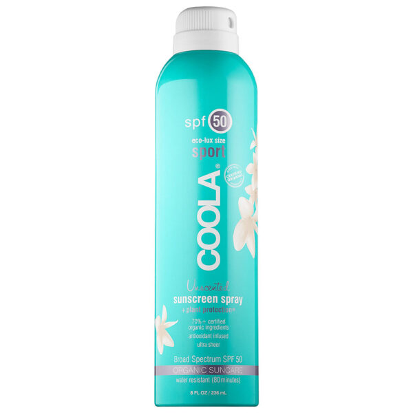 COOLA ECO LUX BODY SPF 50 UNSCENTED SUNSCREEN SPRAY 236ML