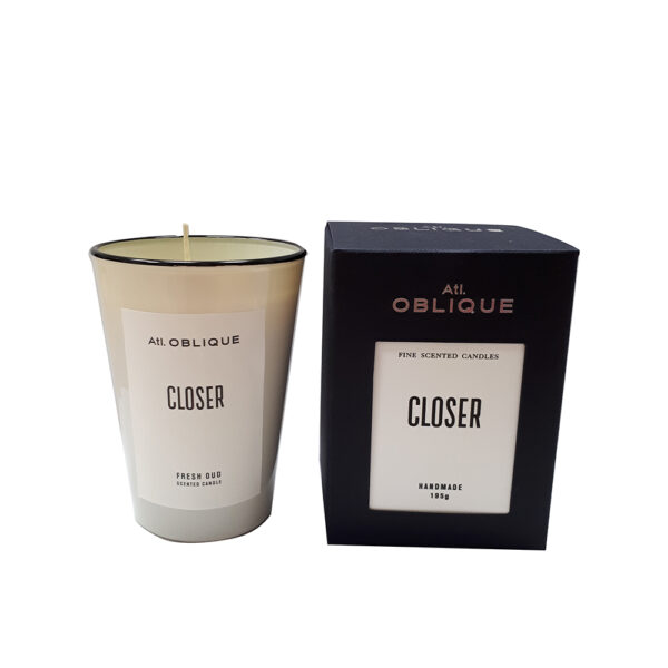 ATELIER OBLIQUE CLOSER CANDLES CANDELA 195GR