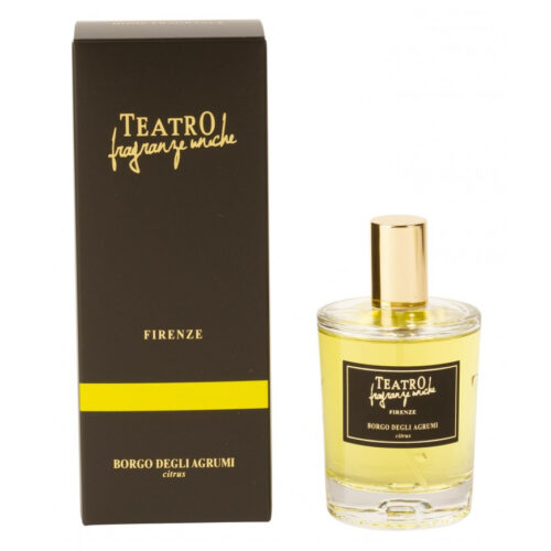 TEATRO FRAGRANZE UNICHE BORGO DEGLI AGRUMI FRAGRANZA AMBIENTE SPRAY 100ML