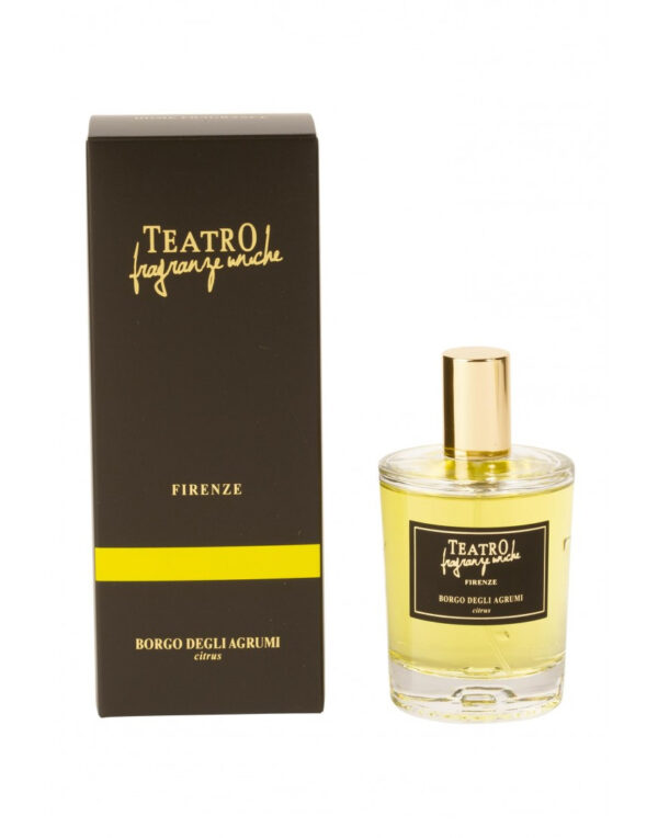 TEATRO FRAGRANZE UNICHE BORGO DEGLI AGRUMI FRAGRANZA AMBIENTE SPRAY 100ML