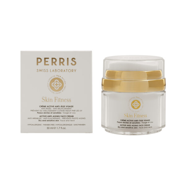 PERRIS SWISS LABORATORY SKIN FITNESS ACTIVE ANTI-AGING FACE CREAM 50ML