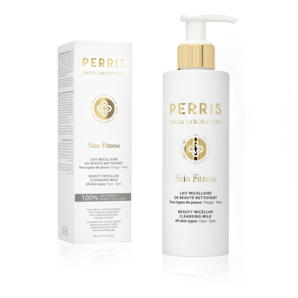 PERRIS SWISS LABORATORY SKIN FITNESS BEAUTY MICELLAR CLEASING MILK 200ML