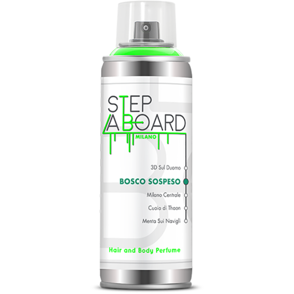 STEP ABOARD MILANO BOSCO SOSPESO HAIR AND BODY PERFUME SPRAY 150ML