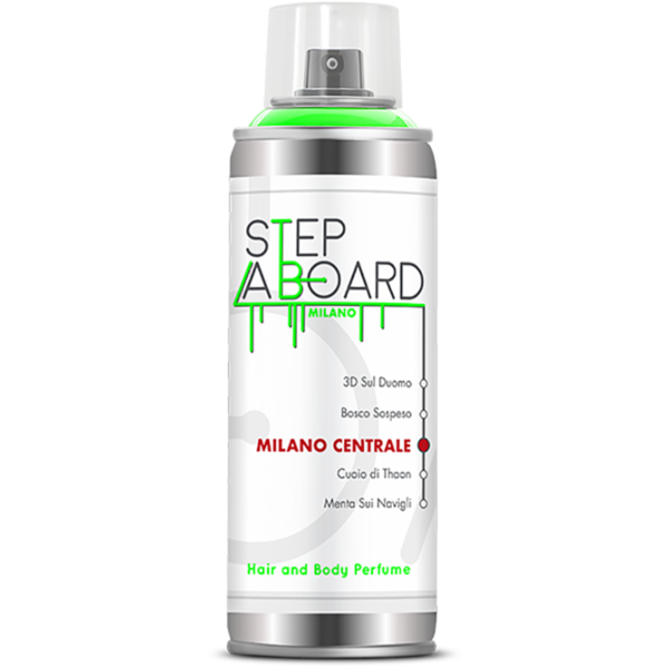 STEP ABOARD MILANO MILANO CENTRALE HAIR AND BODY PERFUME SPRAY 150ML