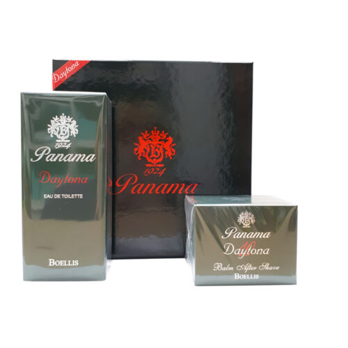 GIFT SET BOELLIS NAPOLI PANAMA 1924 DAYTONA 100ML SPRAY EAU DE TOILETTE + AFTER SHAVE BALM 100ML