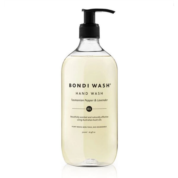 BONDI WASH HAND WASH TASMANIAN PEPPER & LAVENDER 500ML