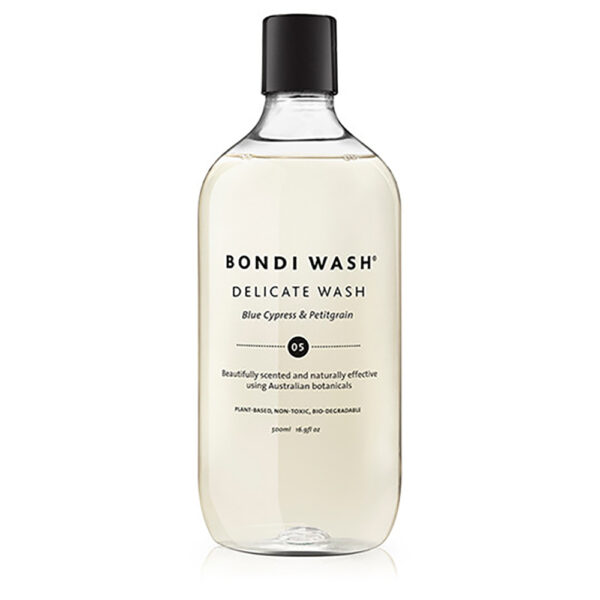 BONDI WASH DELICATES WASH BLUE CYPRESS & PETITGRAIN 500ML