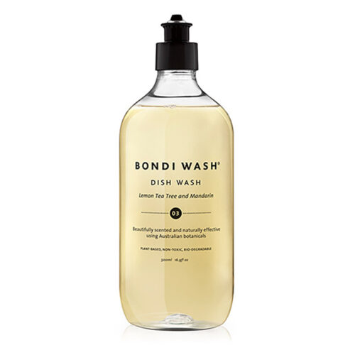 BONDI WASH DISH WASH LEMON TEA TREE AND MANDARIN 500ML