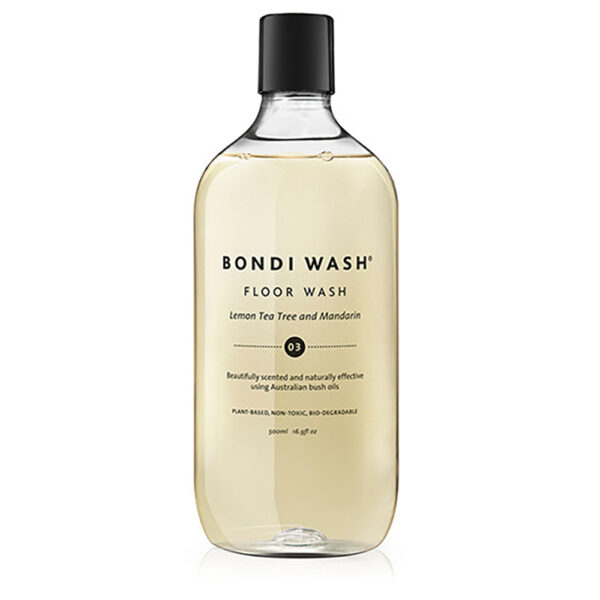 BONDI WASH FLOOR WASH LEMON TEA TREE AND MANDARIN 500ML