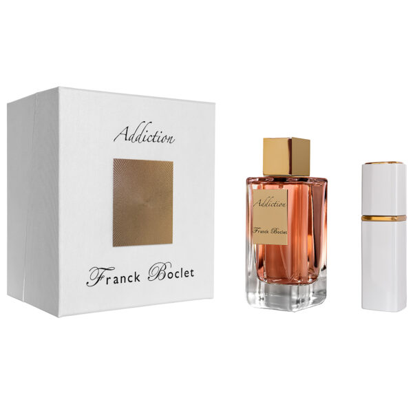 FRANCK BOCLET GOLDENLIGHT COLLECTION ADDICTION 100ML SPRAY EDP + 20ML EDP TRAVEL SIZE