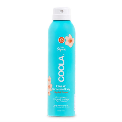 COOLA CLASSIC SPF 50 BODY SPRAY TROPICAL COCONUT 177ML