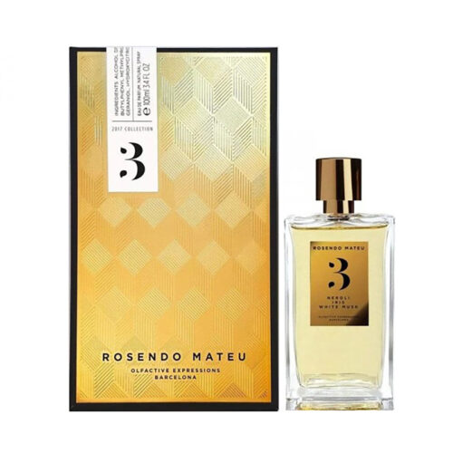 ROSENDO MATEU N°3 NEROLI IRIS WHITE MUSK 100ML EAU DE PARFUM SPRAY