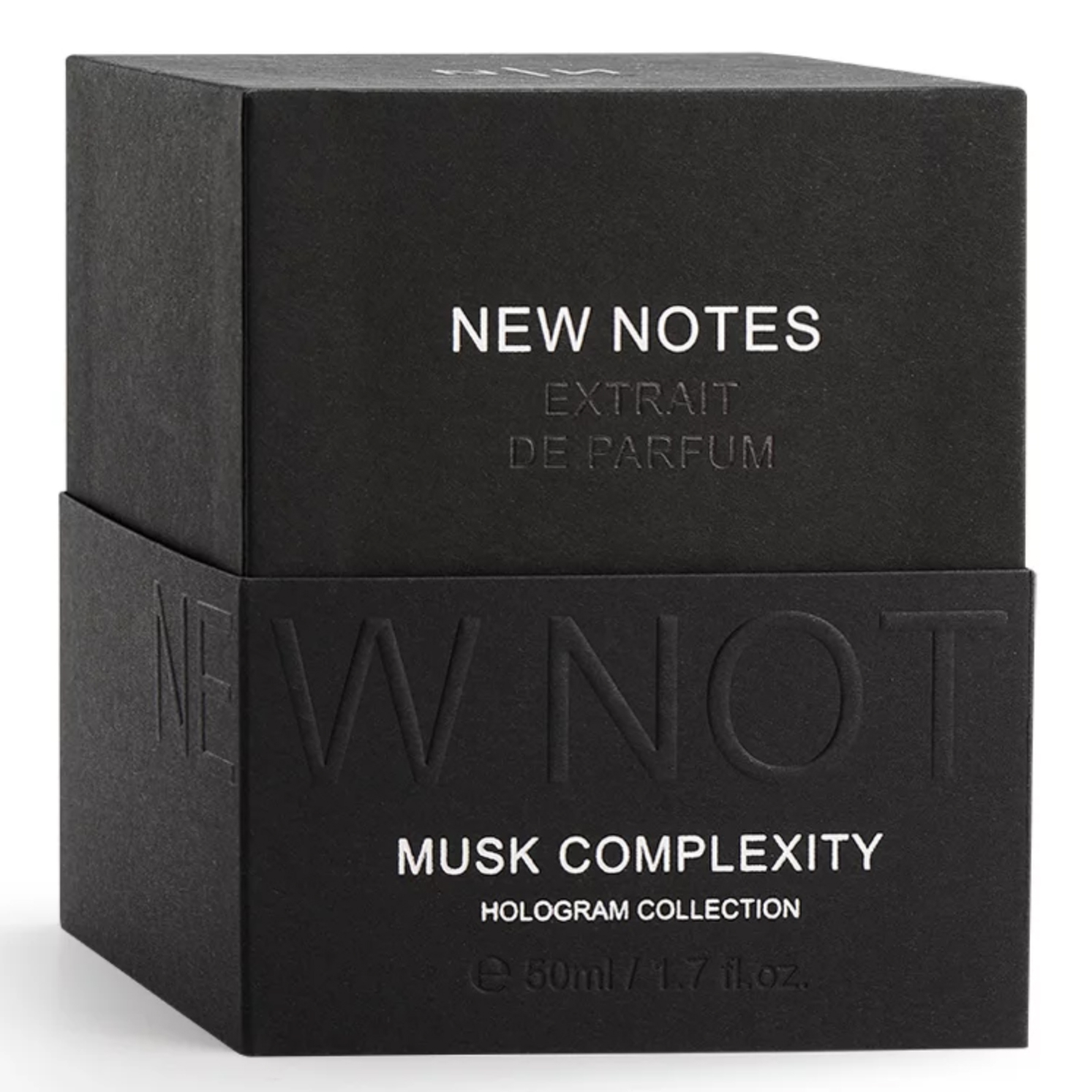 NEW NOTES MUSK COMPLEXITY HOLOGRAM COLLECTION 50ML SPRAY EXTRAIT DE PARFUM - Image 2
