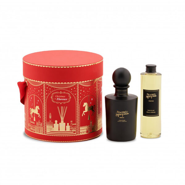 TEATRO FRAGRANZE UNICHE CAPPELLIERA - TABACCO -  STICK 250ML + REFILL 250ML