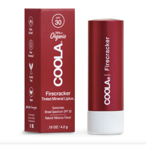 COOLA MINERAL LIPLUX FIRECRACKER ( Color Red) SPF 30 4.2G