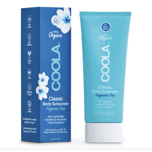 COOLA CLASSIC SPF 50 BODY LOTION FRAGRANCE FREE 148 ML