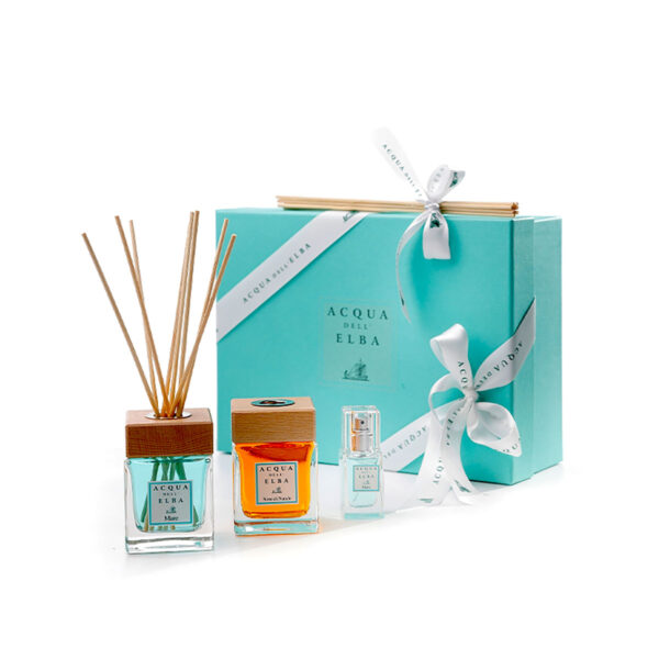 ACQUA DELL'ELBA GIFT SET AMBIENTE MARE + NOTE DI NATALE 100ML