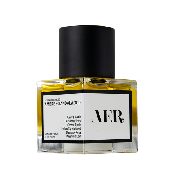 AER SCENTS 03 AMBRE + SANDALWOOD PARFUM SPRAY 30ML
