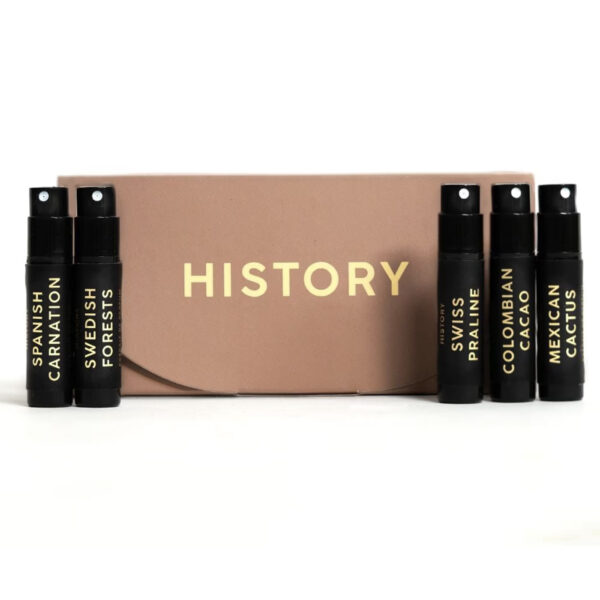 HISTORY DISCOVERY SET 5 X 1,2ML SPRAY EXTRAIT DE PARFUM