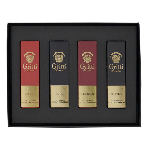 GRITTI PRIVÉ 3 DISCOVERY SET 4 X 2ML EXTRAIT DE PARFUM SPRAY
