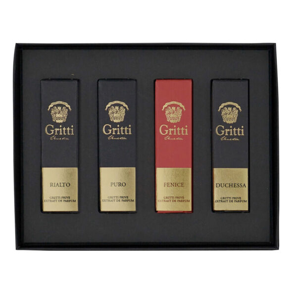 GRITTI PRIVÉ 2 DISCOVERY SET 4 X 2ML EXTRAIT DE PARFUM SPRAY