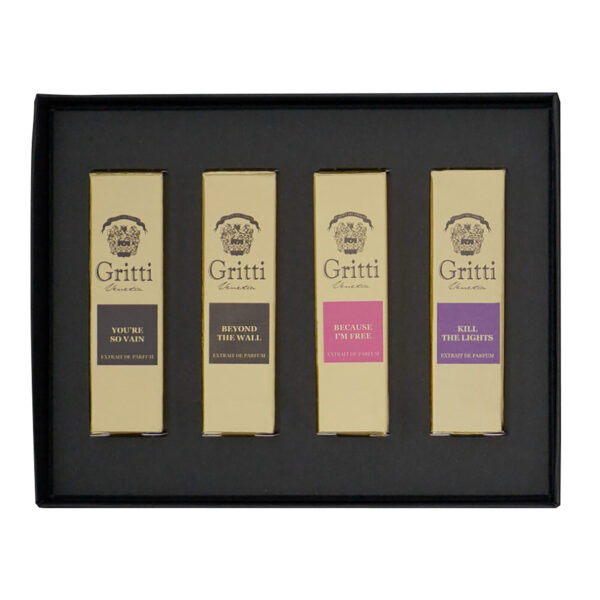 GRITTI IVY COLLECTION DISCOVERY SET 4 X 2ML EXTRAIT DE PARFUM SPRAY