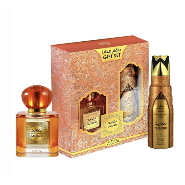 NABEEL PERFUMES TAGARID GIFT SET 100ML EAU DE PARFUM + 200ML BODY SPRAY