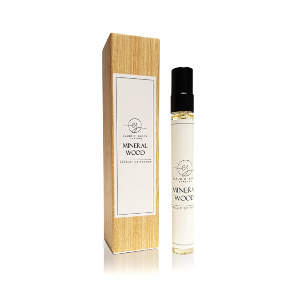 CLAUDIO ZUCCA PARFUMS MINERAL WOOD TRAVEL SIZE 10ML EXTRAIT DE PARFUM SPRAY