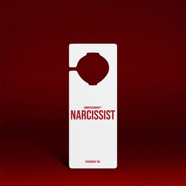 BORN TO STAND OUT NARCISSIST 6GR FRAGRANCE TAG AIR FRESHENER