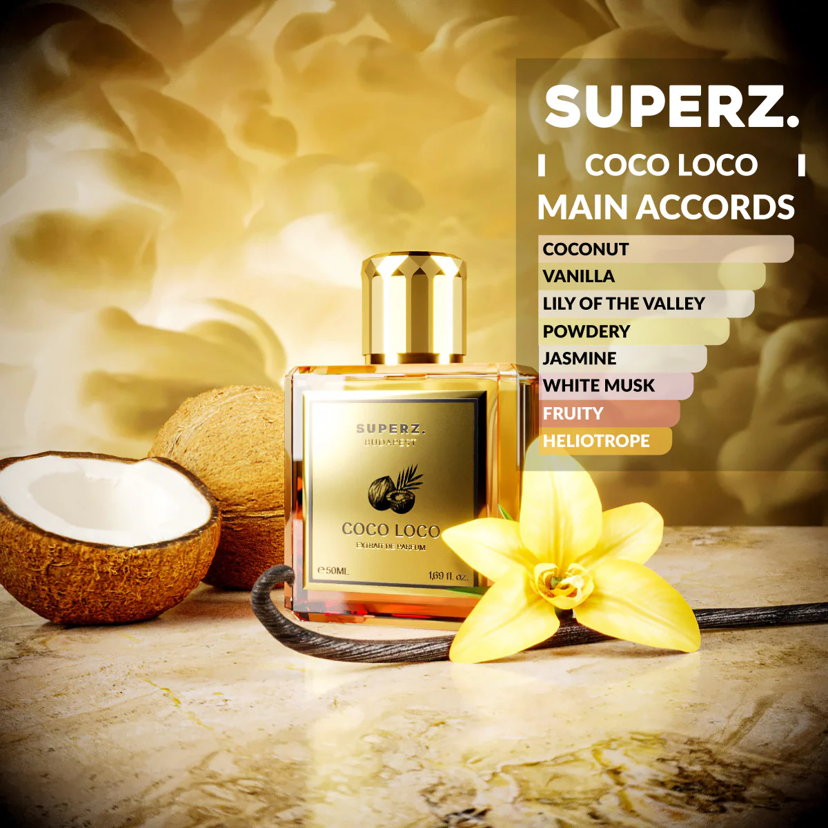 SUPERZ. BUDAPEST COCO LOCO EXTRAIT DE PARFUM 50ML - Image 2