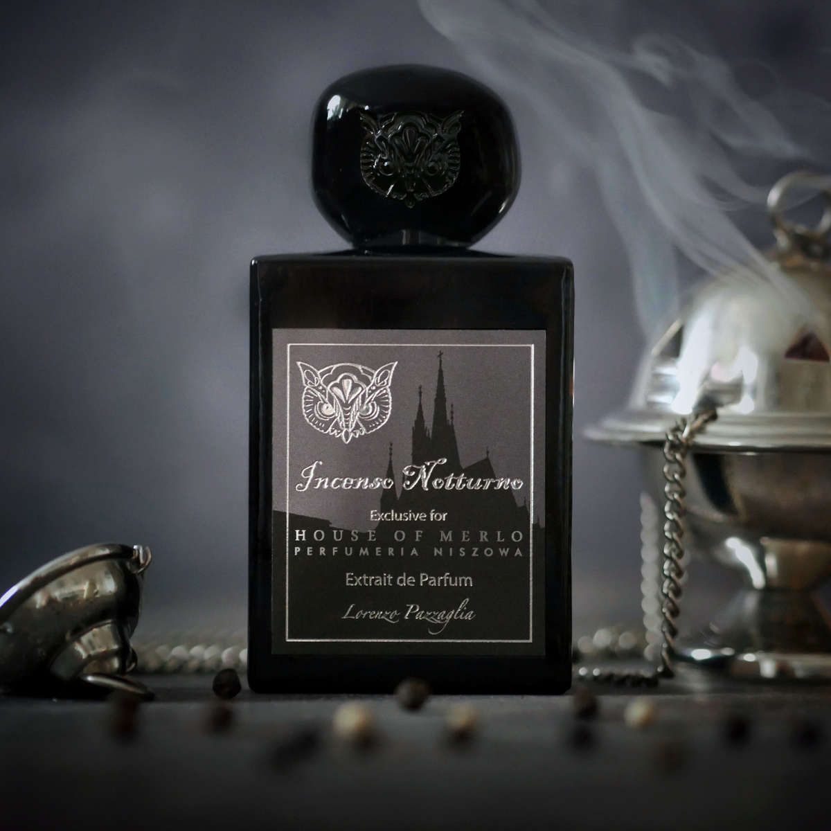 LORENZO PAZZAGLIA INCENSO NOTTURNO 50ML SPRAY EXTRAIT DE PARFUM - immagine 2