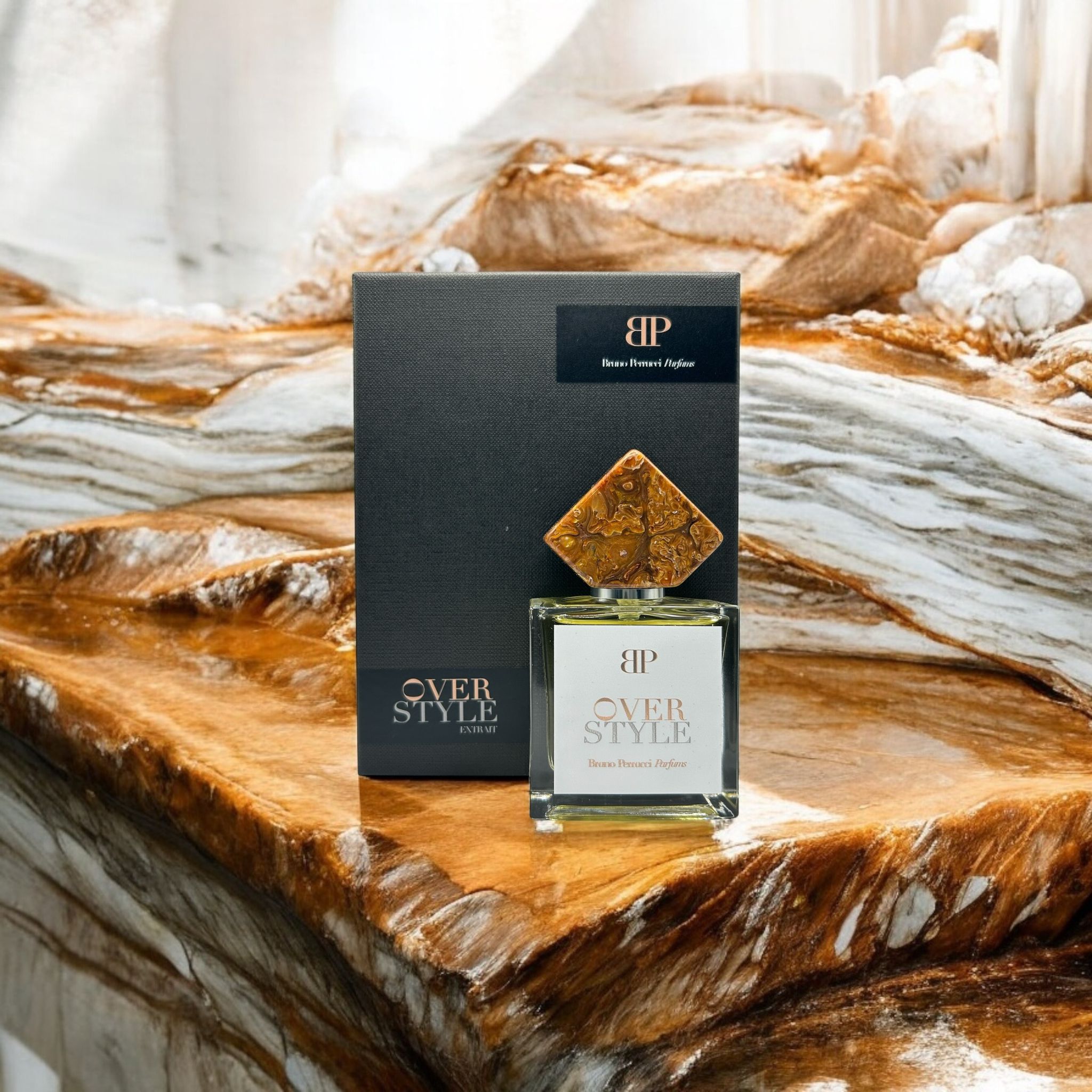BRUNO PERRUCCI PARFUMS OVER STYLE EXTRAIT DE PARFUM SPRAY 50ML - Image 2