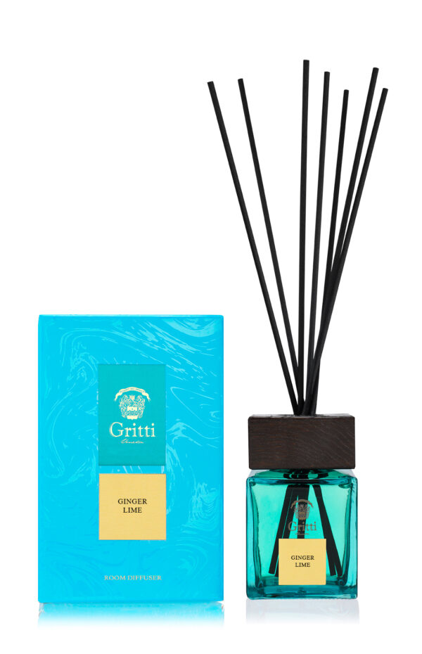GRITTI GINGER LIME I TURQUOISE HOME COLLECTION ROOM DIFFUSER 250ML