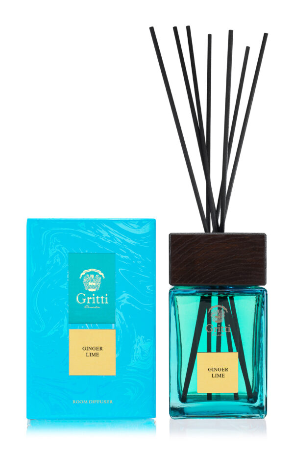 GRITTI GINGER LIME I TURQUOISE HOME COLLECTION ROOM DIFFUSER 500ML