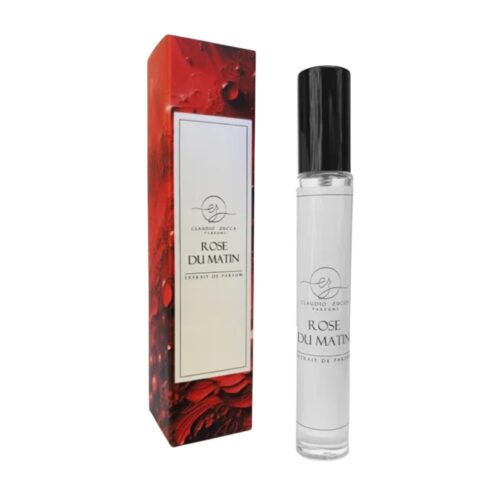 CLAUDIO ZUCCA PARFUMS ROSE DU MATIN TRAVEL SIZE 10ML EXTRAIT DE PARFUM SPRAY