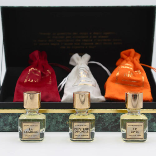 FILIPPO SORCINELLI UNICO SUONO EXTRAIT DE PARFUM 3 X 30ML SPRAY + 15ML AMBROSIVS FREE + 15ML TU ES PETRUS FREE