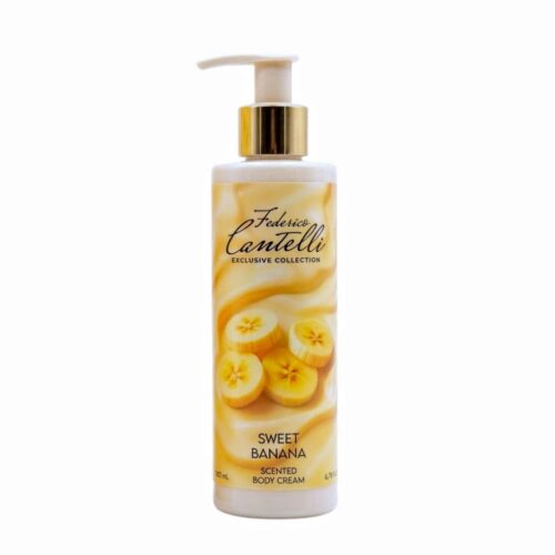 FEDERICO CANTELLI SWEET BANANA SCENTED BODY CREAM 200ML