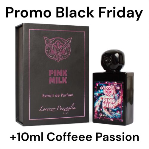 LORENZO PAZZAGLIA PINK MILK 50ML SPRAY EXTRAIT DE PARFUM + 10ML COFFEEE PASSION