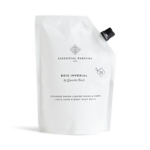ESSENTIAL PARFUMS BOIS IMPERIAL by Quentin Bisch LIQUID BODY AND HAND SOAP 500ML REFILL