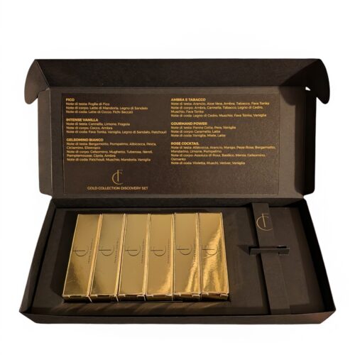FEDERICO CANTELLI GOLD COLLECTION DISCOVERY SET 6 X 2ML SPRAY EXTRAIT DE PARFUM
